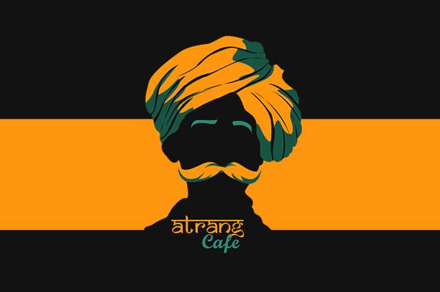 Atrang Cafe Logo Design