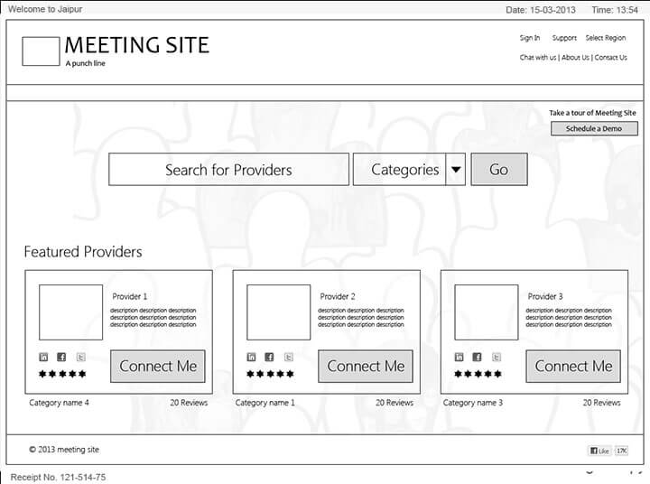 meetingsite-wireframe-one