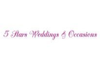 5 stars wedding & occasions Logo