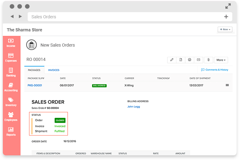 sales order