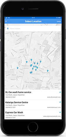 car wash App services