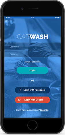 car wash App services