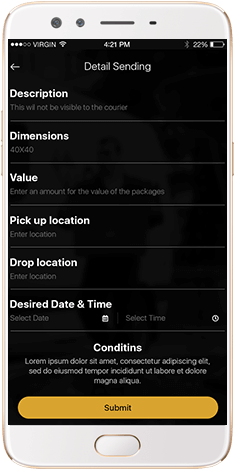 Courier app Development Company
